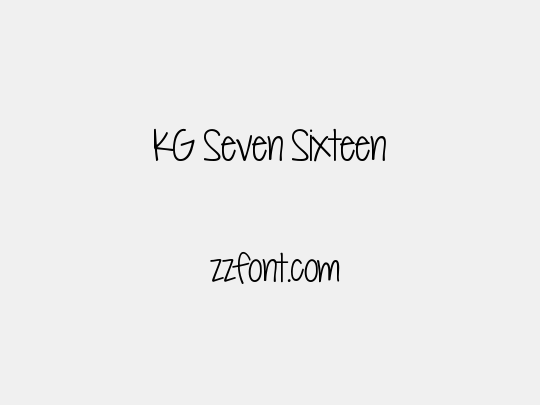 KG Seven Sixteen