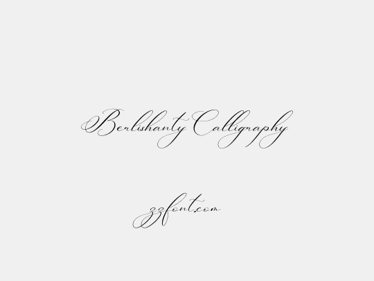 Berlishanty Calligraphy