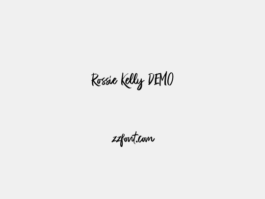 Rossie Kelly DEMO