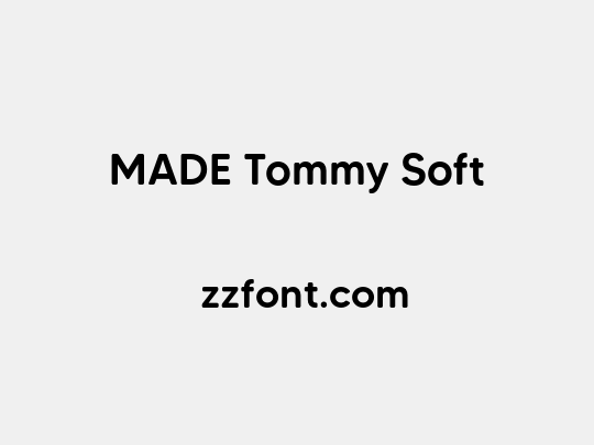 MADE Tommy Soft