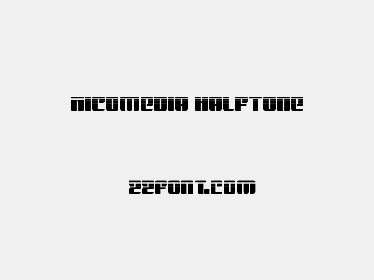 Nicomedia Halftone