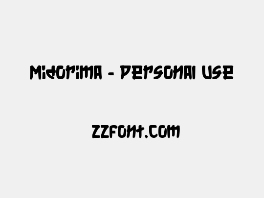 Midorima - Personal Use