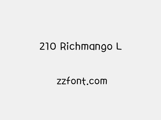 210 Richmango L