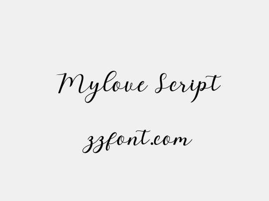 Mylove Script