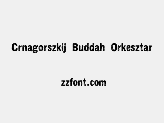 Crnagorszkij Buddah Orkesztar