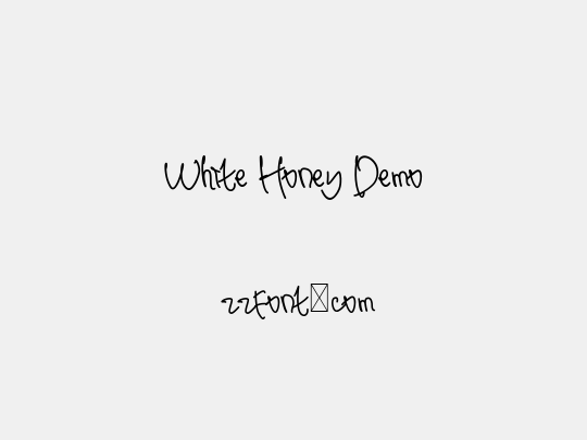 White Honey Demo