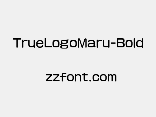 TrueLogoMaru-Bold