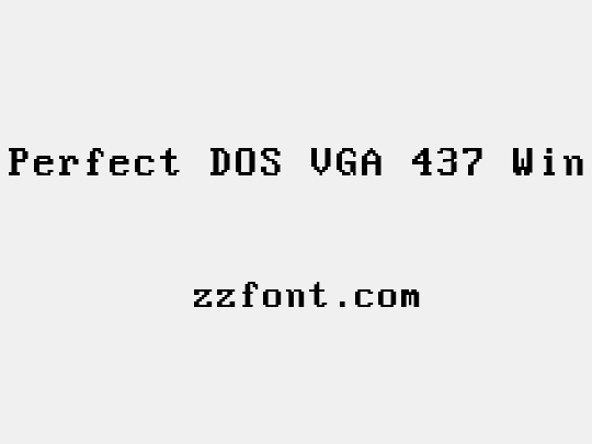 Perfect DOS VGA 437 Win