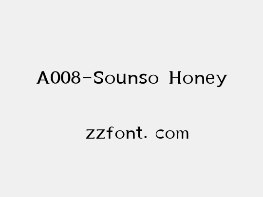 A008-Sounso Honey