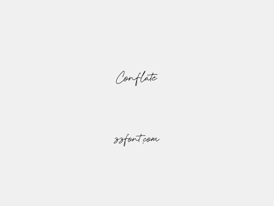 Conflate