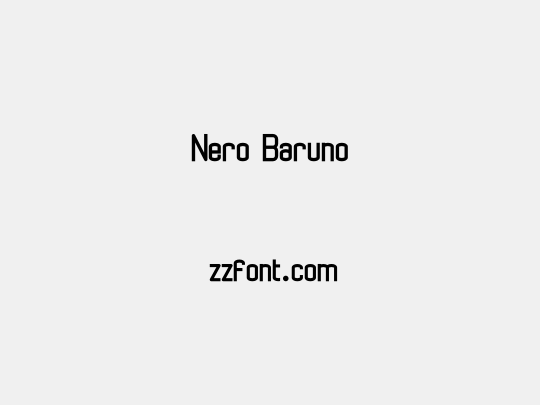 Nero Baruno