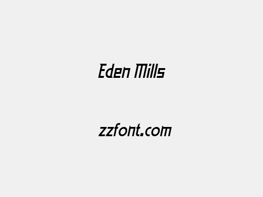 Eden Mills