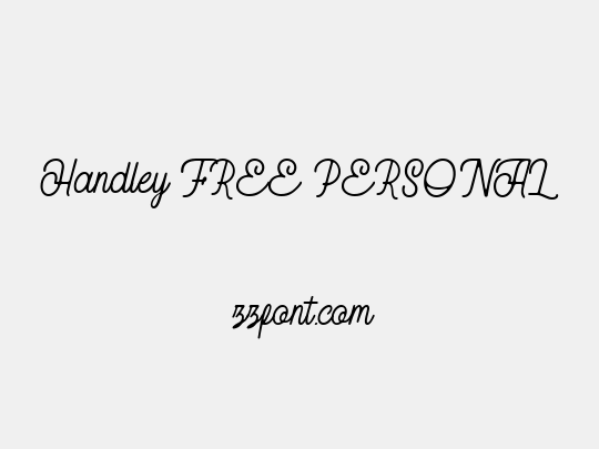 Handley FREE PERSONAL