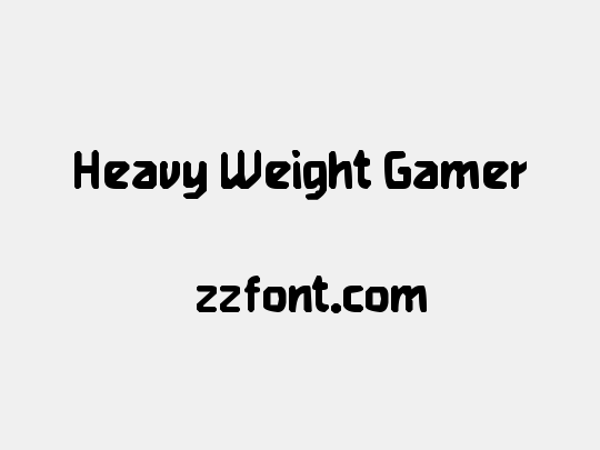 Heavy Weight Gamer