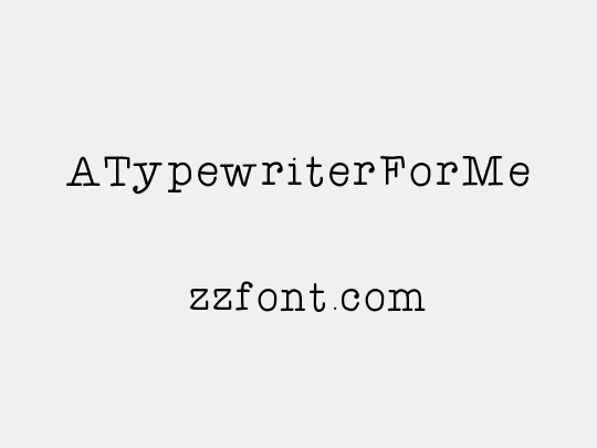 ATypewriterForMe