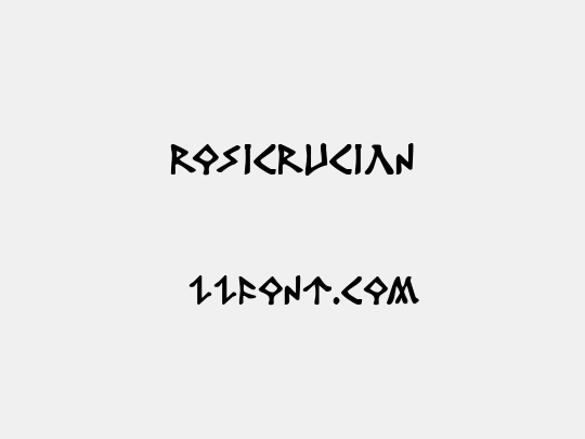 Rosicrucian