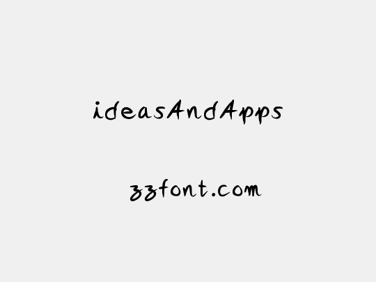 ideasAndApps