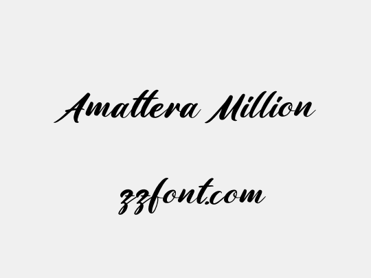 Amattera Million