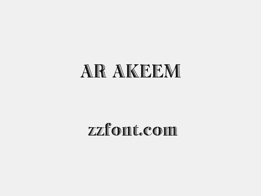 AR AKEEM