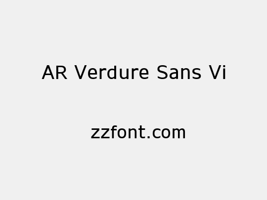 AR Verdure Sans Vi