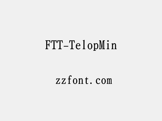 FTT-TelopMin