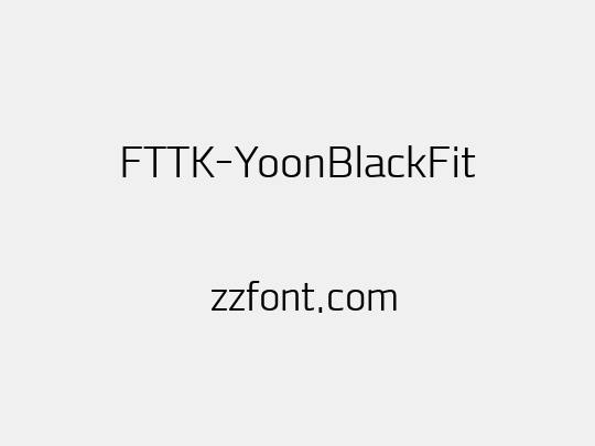 FTTK-YoonBlackFit