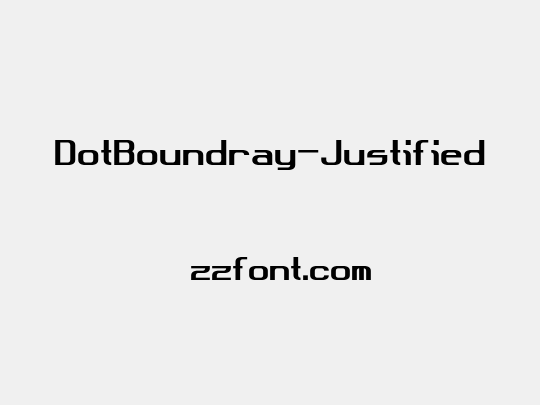 DotBoundray-Justified