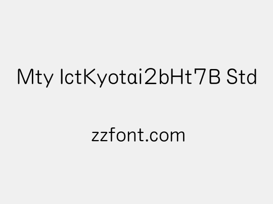 Mty IctKyotai2bHt7B Std