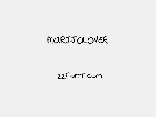 MARIJOLOVER