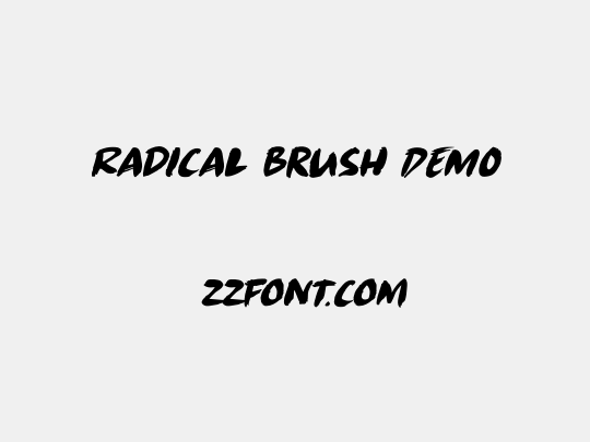 Radical Brush DEMO