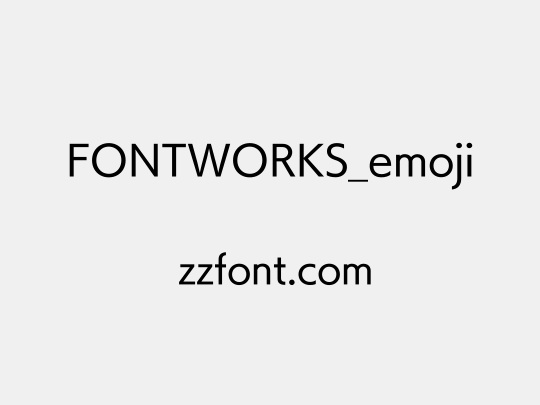 FONTWORKS_emoji