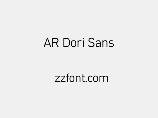 AR Dori Sans