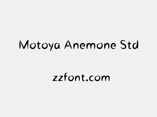 Motoya Anemone Std