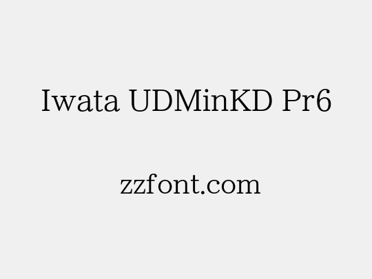 Iwata UDMinKD Pr6