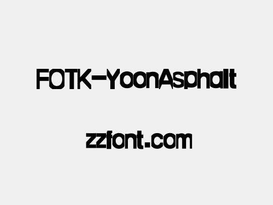 FOTK-YoonAsphalt