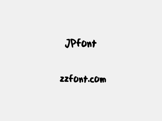 JPfont