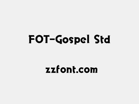 FOT-Gospel Std