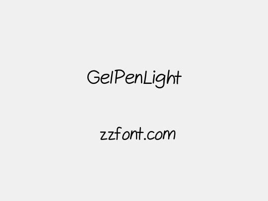 GelPenLight