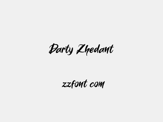 Darty Zhedant