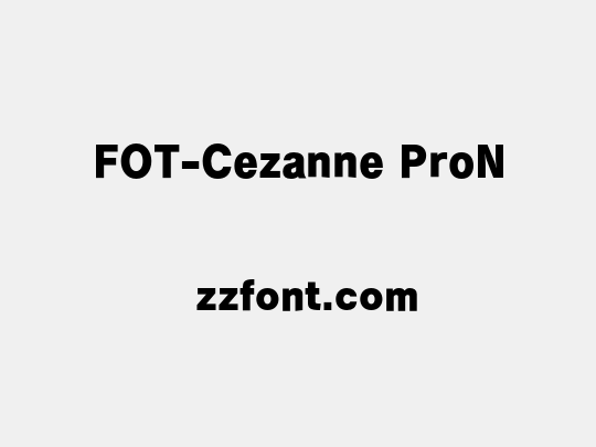 FOT-Cezanne ProN