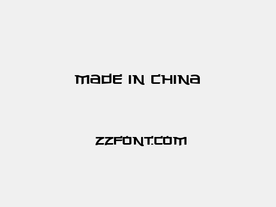 Made in China