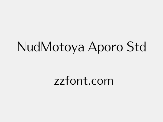 NudMotoya Aporo Std