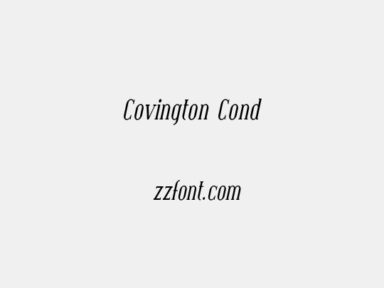 Covington Cond