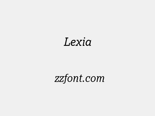 Lexia