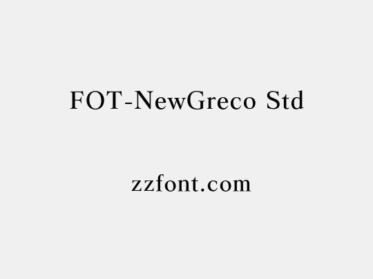 FOT-NewGreco Std