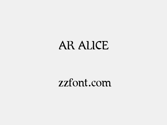 AR ALICE