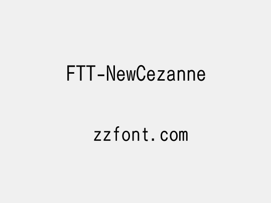 FTT-NewCezanne