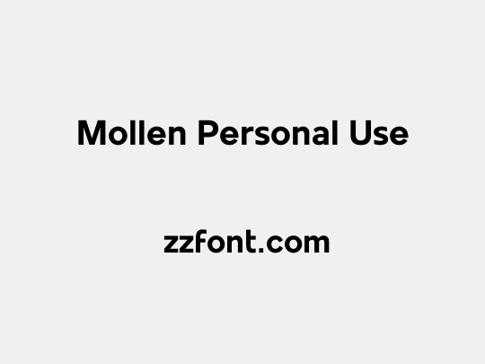 Mollen Personal Use