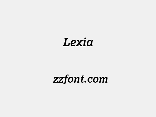 Lexia