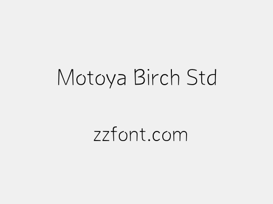 Motoya Birch Std